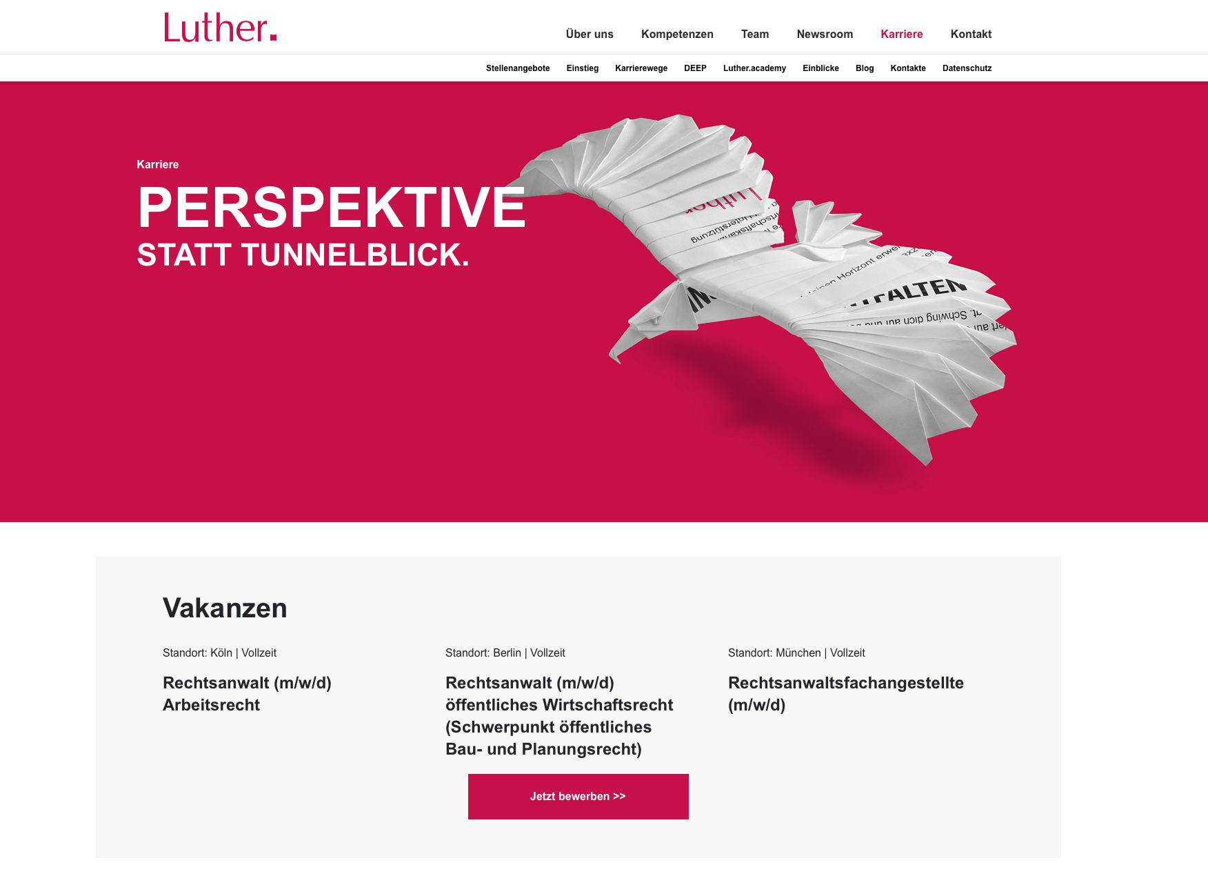 PanFilm Fotoproduktion Luther Lawfirm Websitefotos Portraits