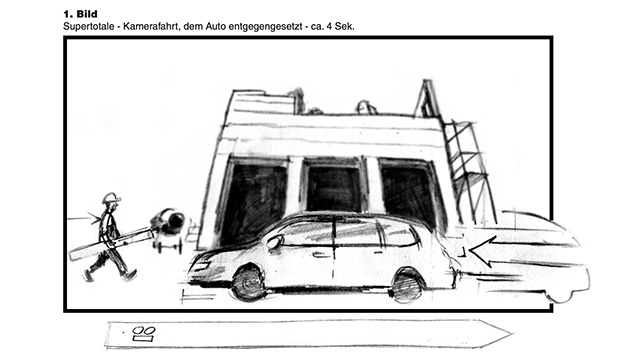 Storyboard für Imagefilme